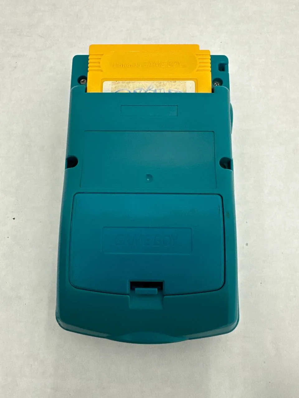 Original Nintendo Game Boy Color Teal + Pokemon Yellow Special Pikachu Edition